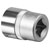 Sealey S3816 Walldrive Socket 16mm 3/8sq Drive