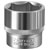 Sealey S3824 Walldrive Socket 24mm 3/8sq Drive