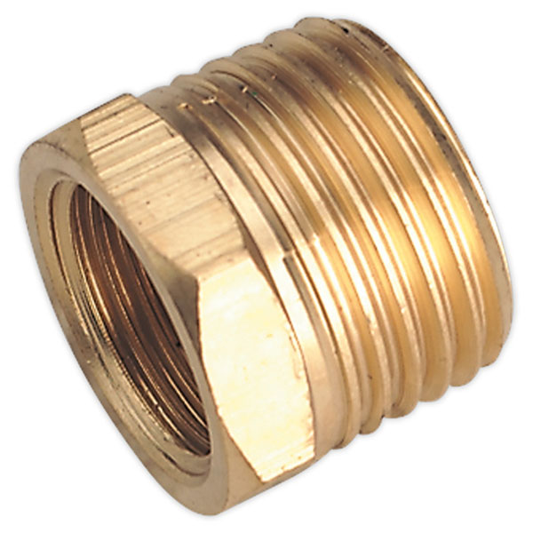 Sealey SA1/1238F Adaptor 1/2"bsp Male to 3/8"bsp Female