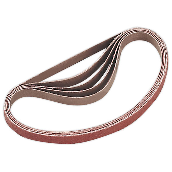 Sealey SA35/B80G Sanding Belt 10 x 330mm 80Grit Pack of 5