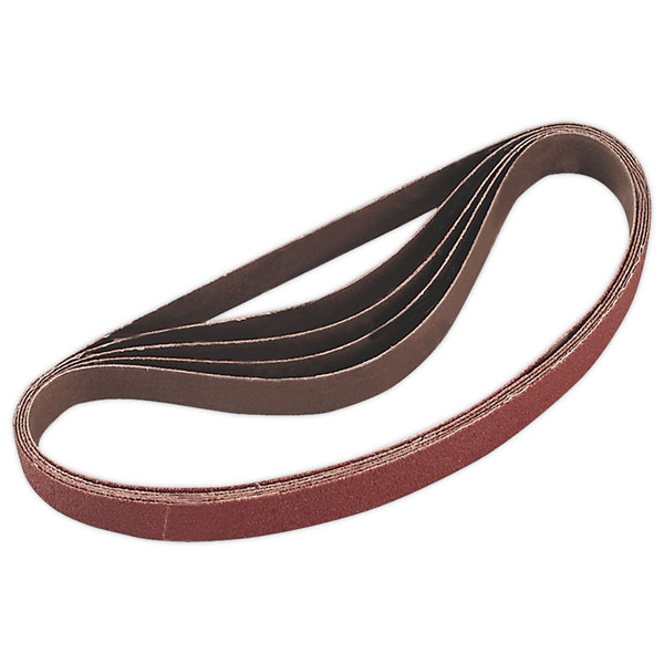 Sealey SA355/B60G Sanding Belt 20 x 520mm 60Grit Pack of 5