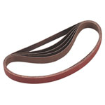 Sealey SA355/B80G Sanding Belt 80grit 20 x 520mm Pack of 5