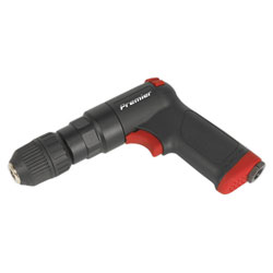 Sealey SA620 Air Pistol Drill with 10mm Keyless Chuck Super-duty