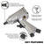 Sealey SA912 Air Impact Wrench 3/8Sq Drive Heavy-Duty