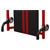 Sealey SCR75 36 Deluxe American-Style Creeper with Steel Frame & 6 Wheels - Red