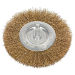 Sealey SFB100 Flat Wire Brush 100mm with 6mm Shaft