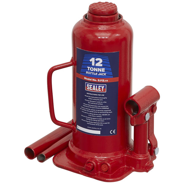 Sealey SJ12 Bottle Jack Yankee 12tonne | Rapid Online