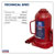 Sealey SJ20 Bottle Jack Yankee 20tonne