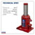 Sealey SJ30 Bottle Jack 30tonne