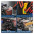 Sealey SM100 Power Belt Sander/Linisher 100 x 1220mm 1500W/230V