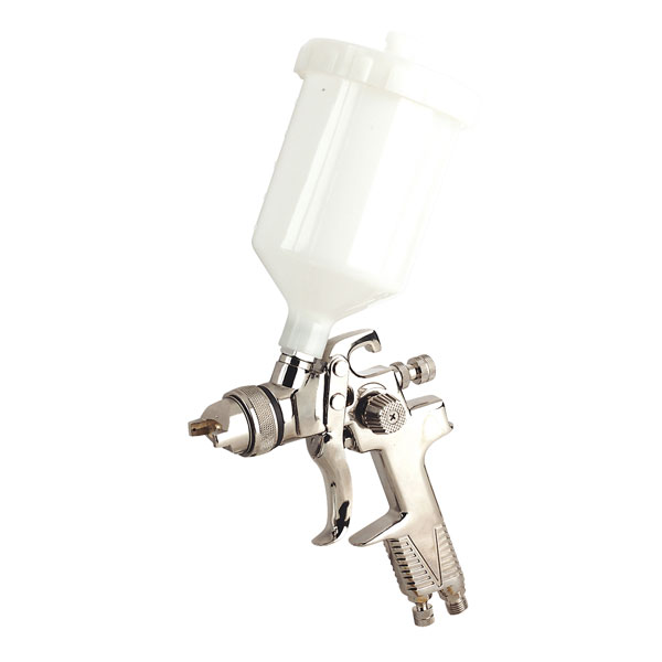 Sealey SSG1/G Spray Gun Top Coat Gravity Feed 1.4mm Set-up | Rapid Online