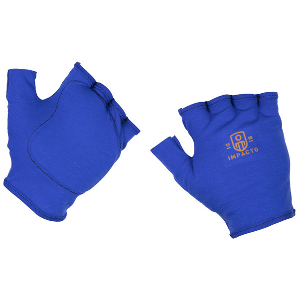 Sealey SSP42 Safety Gloves Fingerless Vibration Absorbing - Large Pair