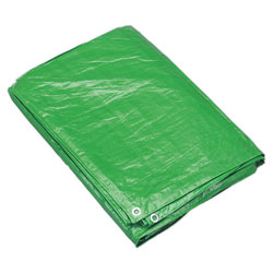 Sealey TARP1012G Tarpaulin 3.05 x 3.66mtr Green