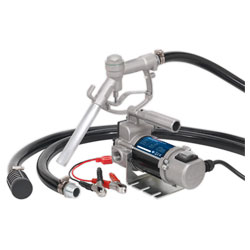 Sealey TP9624 Diesel/fluid Transfer Pump Portable 24v