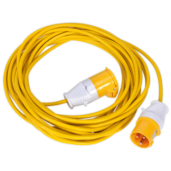 Sealey TR14/1.5/110 Extension Lead 14m 1.5mm² Cable 110V
