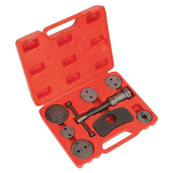 Sealey VS028 Brake Piston Wind Back Tool Kit 8pc