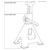 Sealey VS2002 Axle Stands (Pair) 2tonne Capacity per Stand Ratchet Type