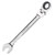 Sealey FHRCW17 Flexible Head Ratchet Combination Spanner 17mm