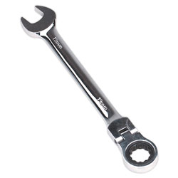 Sealey FHRCW19 Flexible Head Ratchet Combination Spanner 19mm