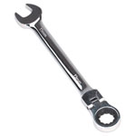 Sealey FHRCW19 Flexible Head Ratchet Combination Spanner 19mm