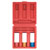 Sealey SX031 Alloy Wheel Impact Socket Set 3pc 1/2Sq Drive