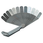 Siegen S0516 Feeler Gauge 12-blade Offset Dual Marked