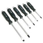 Siegen S0535 Screwdriver Set Hammer-thru 6pc