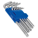 Sealey AK7142 Trx-star Key Set 9pc Long