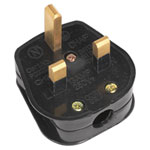 Sealey PL13/320S Resilient Plug 13amp Heavy-duty