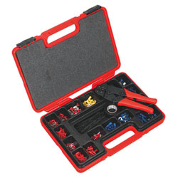 Sealey AK386 Ratchet Crimping Tool Kit 552pc