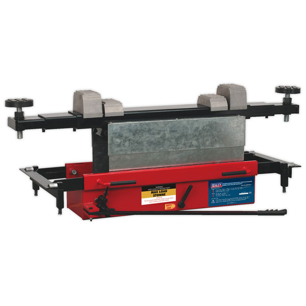Sealey SJBEX200 Jacking Beam 2tonne with Arm Extenders & Flat Roller Supports