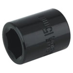 Sealey IS3815 Impact Socket 15mm 3/8"sq Drive