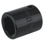 Sealey IS3817 Impact Socket 17mm 3/8"sq Drive