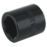 Sealey IS3818 Impact Socket 18mm 3/8"sq Drive