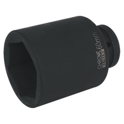 Sealey IS160D Impact Socket 60mm Deep 1sq Drive