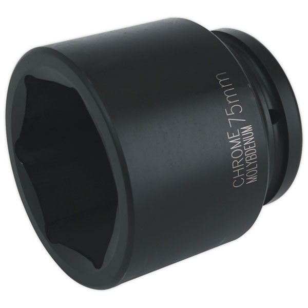 Sealey IS175 Impact Socket 75mm 1"Sq Drive