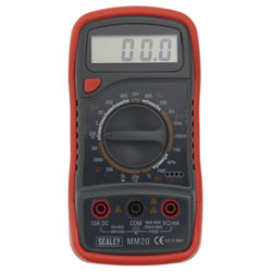 Sealey MM20 8-Function Digital Multimeter with Thermocouple