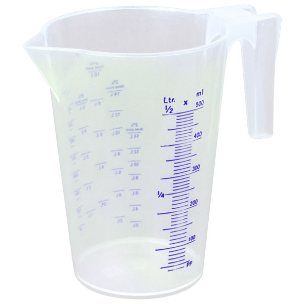 Sealey JM500 Mixture Measuring Jug 500ml