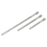 Sealey AK6330 Extension Bar Set 3pc 1/4sq Drive