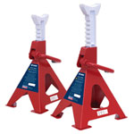 Sealey VS2006 Axle Stands 6 tonne Capacity/Stand (12 tonne/Pair) Ratchet Type