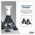 Sealey AS7S Axle Stands 7tonne Capacity Per Stand 14tonne Per Pair Short