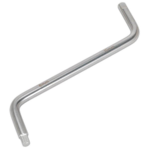 Sealey AK6405 Drain Plug Wrench 8 and 10mm Square Rapid Online
