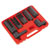 Sealey SX032 Oxygen Sensor Socket Set 7pc 3/8 and 1/2sq Drive