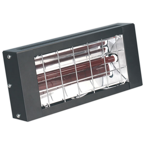 Sealey IWMH1500 Infrared Quartz Heater - Wall Mounting 1500W/230V