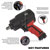 Sealey SA6002 Air Impact Wrench 1/2Sq Drive Twin Hammer
