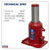 Sealey SJ50 Bottle Jack Yankee 50tonne