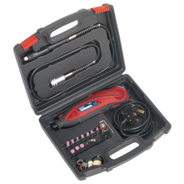 Sealey E540 Multi-purpose Rotary Tool and Engraver Set 40pc 230V