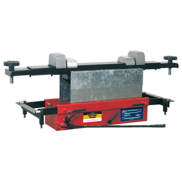 Sealey SJBEX300 Jacking Beam 3tonne with Arm Extenders & Flat Roller Supports