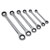 Siegen S0636 Double End Ratchet Ring Spanner Set 6pc Metric