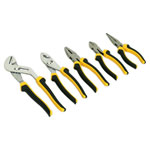Siegen S0646 Comfort Grip Pliers Set 5pc